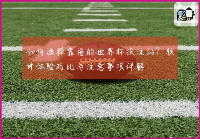 如何选择靠谱的世界杯投注站？软件体验对比与注意事项详解